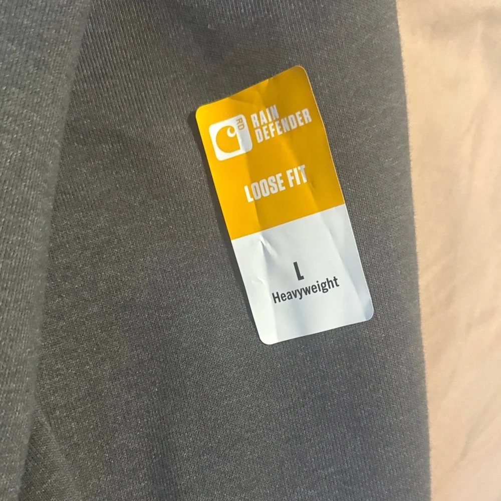 Carhartt Men's Dark Gray Hoodie - Picture 4 of 4